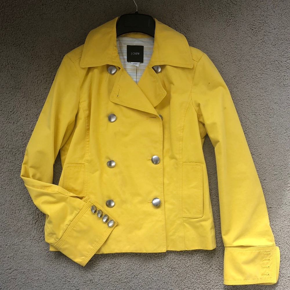 J Crew double breasted coat